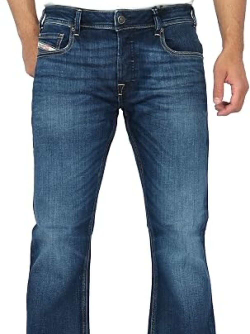 Diesel Men's 2021 Slim Bootcut Jeans